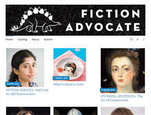 Tablet Screenshot of fictionadvocate.com